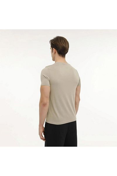 lumberjack Ανδρικό μπλουζάκι 4M MB MODAL SB203 4FX Beige