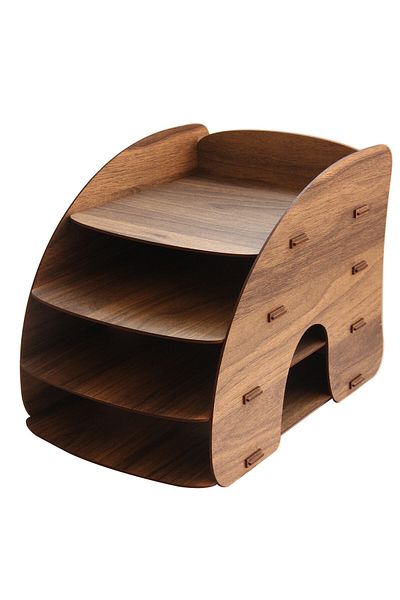 KLES A4 Document Rack Desktop Organizer Document Rack File Organizer Organizer-5
