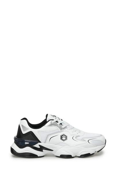 lumberjack MADAX 4FX WHITE BLACK COMFORT CASUAL ΑΝΑΤΟΜΙΚΑ ΑΘΛΗΤΙΚΑ ΠΑΠΟΥΤΣΙΑ
