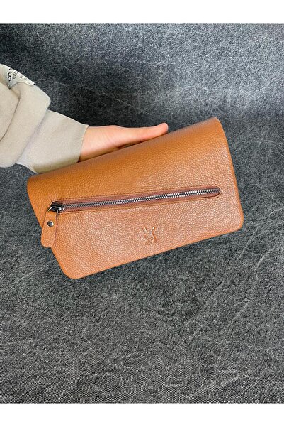 SANAT LEATHER SL-312 γνήσιο δερμάτινο πολυλειτουργικό ειδικό πορτοφόλι με θήκ...