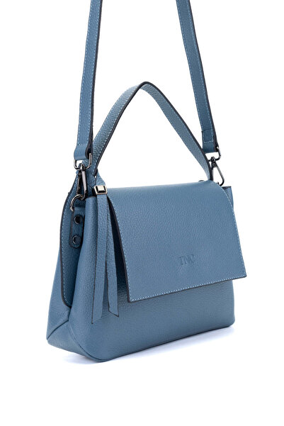 Tamer Tanca Geantă Messenger de damă din piele naturală