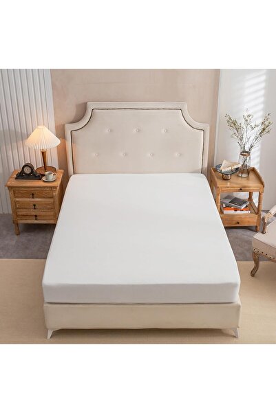 İzgi Concept Ranforce Fitted Sheet Cotton Fitted Sheet + 25CM Depth Size and Color Options Single / Double