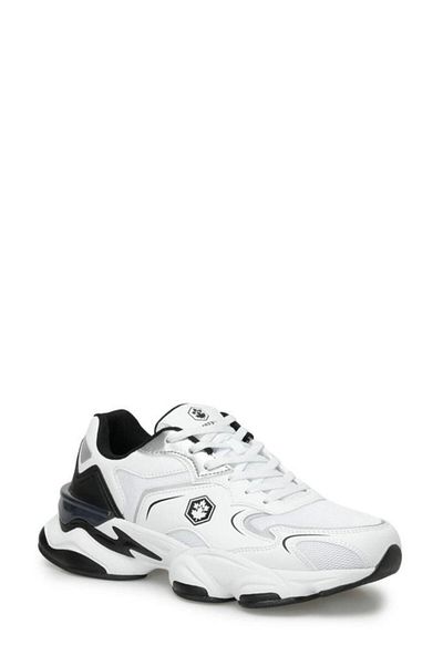 lumberjack MADAX 4FX WHITE BLACK COMFORT CASUAL ΑΝΑΤΟΜΙΚΑ ΑΘΛΗΤΙΚΑ ΠΑΠΟΥΤΣΙΑ