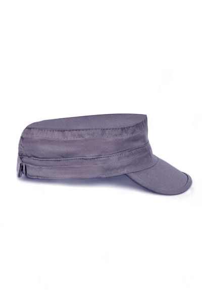 Eke Tekstil Gray Castro Summer Linen Hat