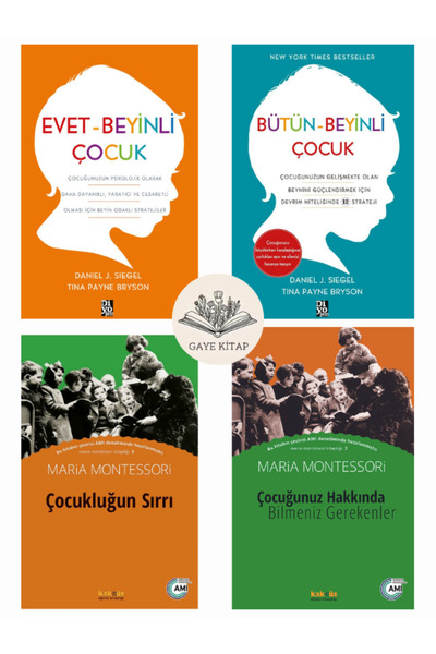 Kaknüs Yayınları Evet-Beyinli ve Bütün-Beyinli Çocuk-Çocukluğun Sırrı-Çocuğun...