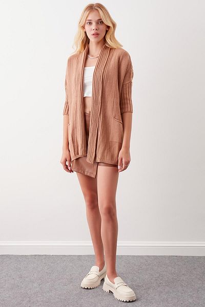 Vitrin Lockerer Strick-Cardigan mit Fledermausärmeln