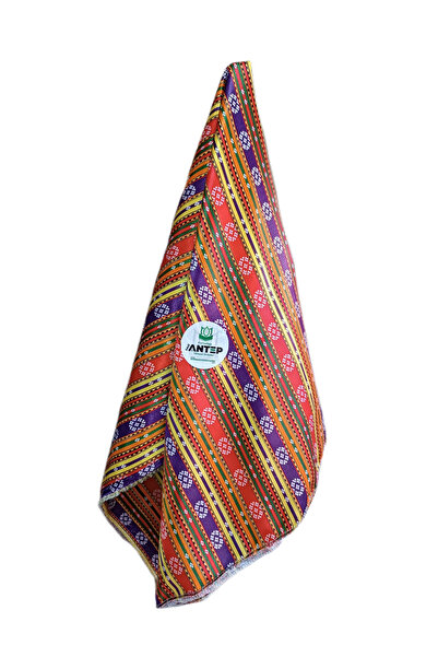 Antep Yöresel Ürünler Dokuma Floş Kutnu Kumaşı - En 160-Boy 100 cm