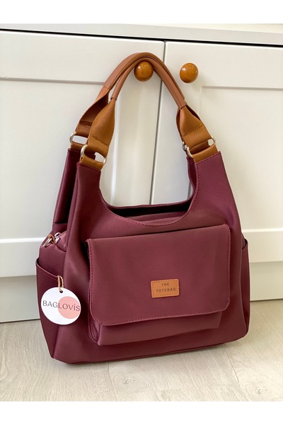 BAGLOVİS ВЕЛИКА ПОВСЯКДЕННА СУМКА ЧЕРЕЗ ПЛЕЧЕ З БАГАТЬМА КИШЕНЯМИ