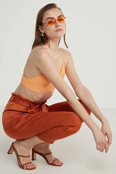 Vitrin Karotkové kalhoty s vysokým pasem se stahovací šňůrkou