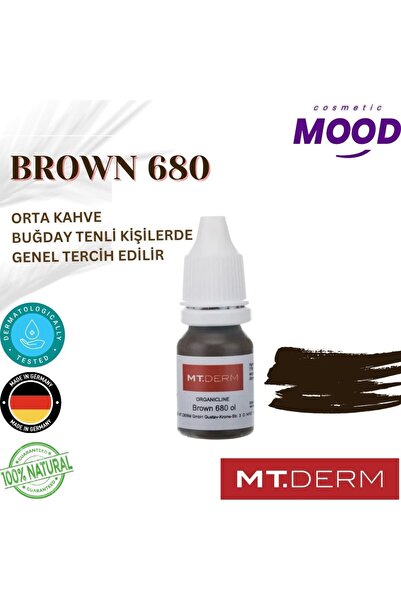 mt derm Kalıcı Makyaj Boyası 680