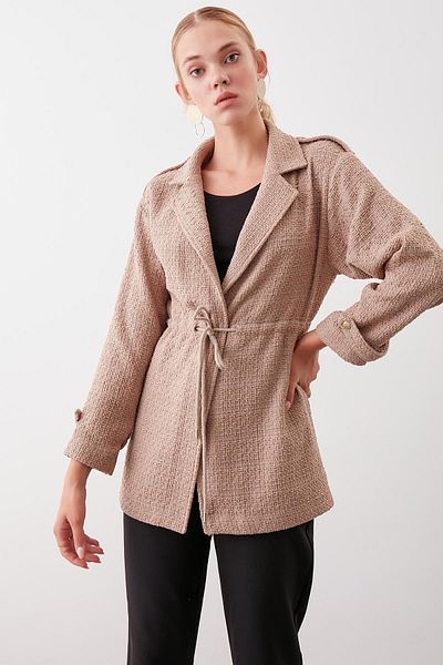 Vitrin Jacke mit Raffdetail an der Taille