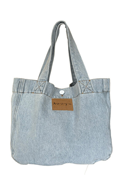 Acey jeans Askılı Kot Omuz Çantası