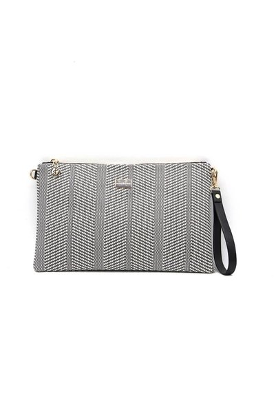 Silver Polo Silver & Polo Black White - Negru Sp1034 Portofoliu și clutch pentru femei