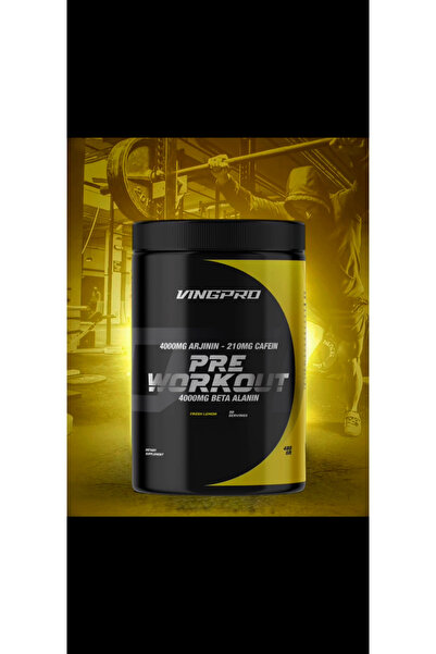 vingpro PRE-WORKOUT 400gr 30 SERVİS FERAH LİMON