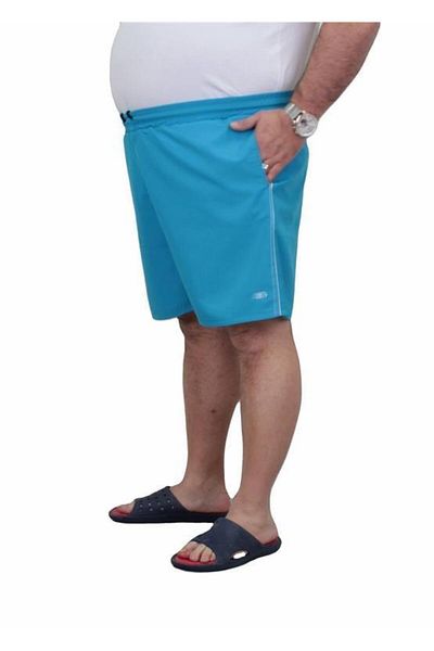 Starbattal Plus Size Classic Swim Shorts 23677 TURQUOISE