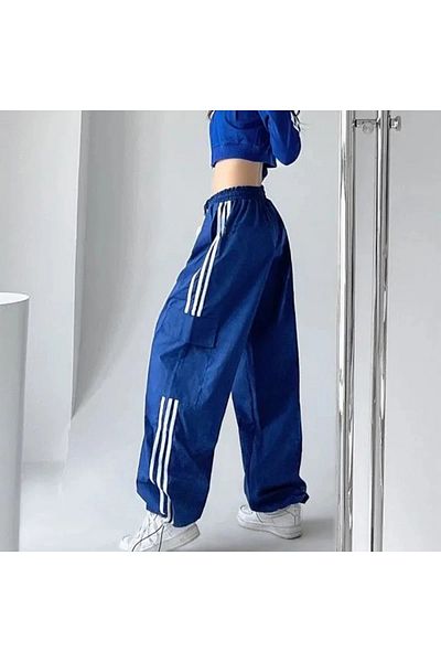 Köstebek Παντελόνι Jogger Parachute Fabric Stripe Cargo Pocket