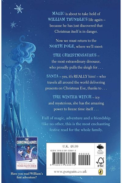 Penguin Books The Christmasaurus and the Winter Witch - Tom Fletcher