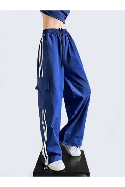 Köstebek Παντελόνι Jogger Parachute Fabric Stripe Cargo Pocket