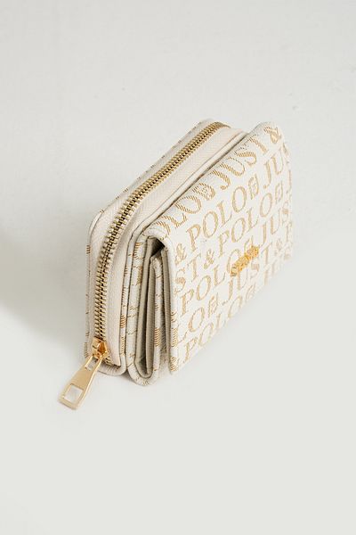 Just Polo Women's Wallet with Plenty of Card Holders and Paper Money Compartments 12cmx10cm PBU02