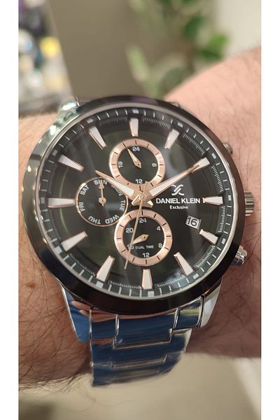 Daniel Klein Men's Wristwatch Steel Function