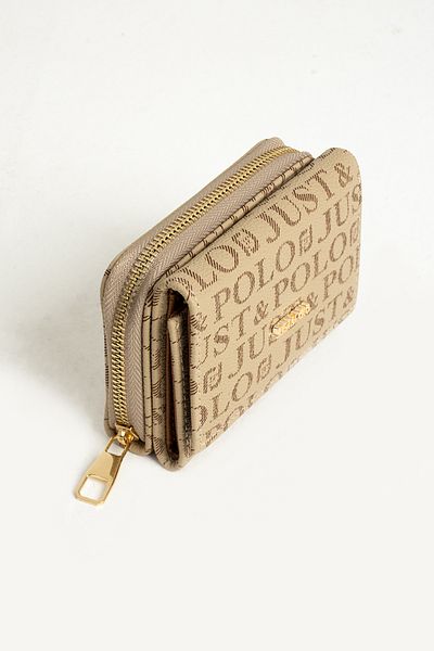 Just Polo Women's Wallet with Plenty of Card Holders and Paper Money Compartments 12cmx10cm PBU02