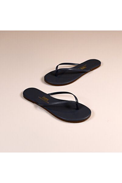 Tkees Slapi clasici pentru damă, papuci albastru de noapte TK-2104