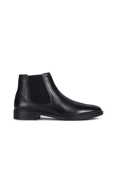 Geox Geox Black Booties Mens Shoes
