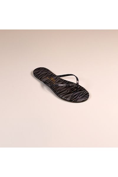 Tkees Women's Classic Flip Flops Zebra Pattern Slippers TK-2240
