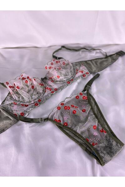 BNK Shop Set de brațe Lydie Pine verde pentru damă