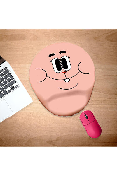 UcuruStore Pad pentru mouse Richard cu suport pentru întreaga încheietură