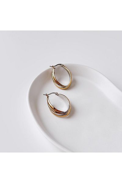 Vesce Atelier Adonis steel earrings