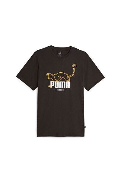 Puma Ανδρικό μπλουζάκι με γραφικά Animal Tee Black67719001