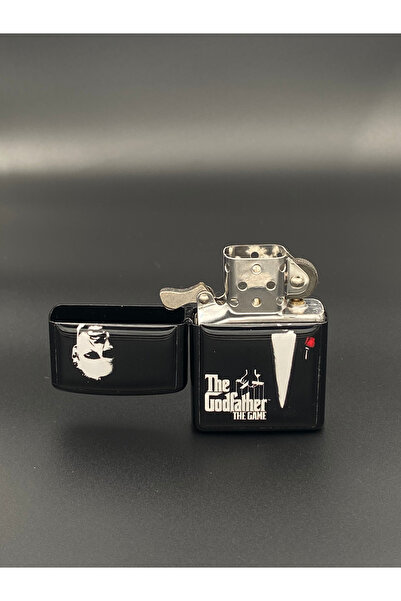 Ersoy Godfather Baskılı Zippo Model Benzinli Çakmak
