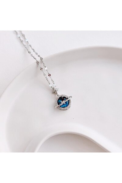 Vesce Atelier قلادة من الفولاذ على شكل كوكب شمالي