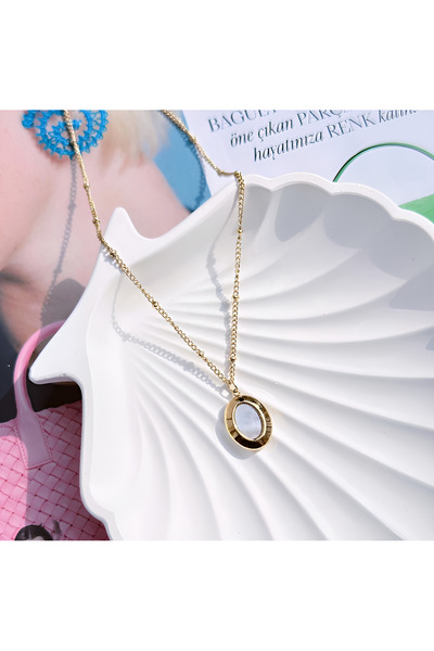 Vesce Atelier قلادة بسيطة