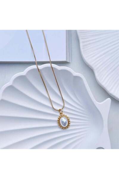 Vesce Atelier قلادة لؤلؤية
