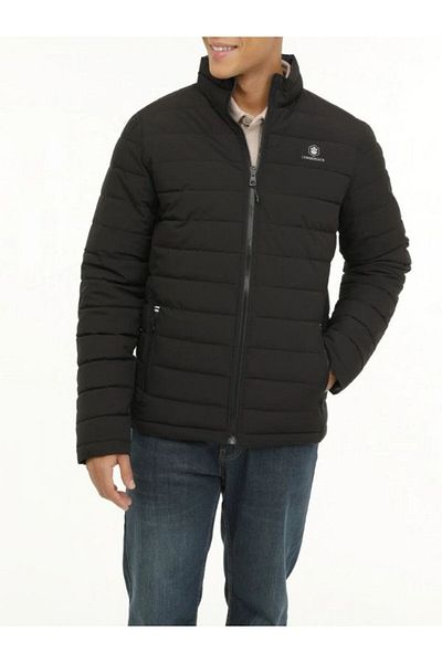 lumberjack Ανδρικό Παλτό 3w ml Balog 1le-97 3pr, μαύρο, καμουφλάζ101413344