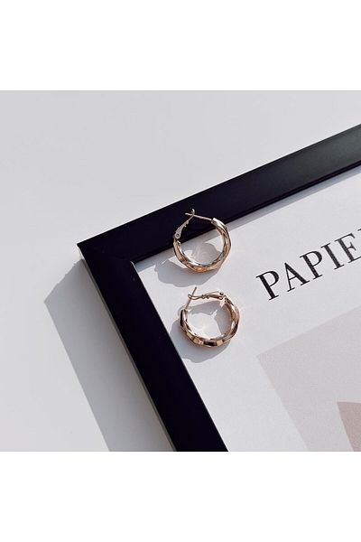 Vesce Atelier Opuesto Steel earrings