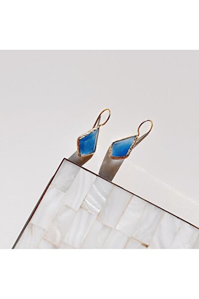 Vesce Atelier أقراط أوليفا الزرقاء