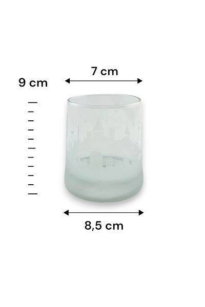 Binbirdemet Istanbul Silhouette Glass