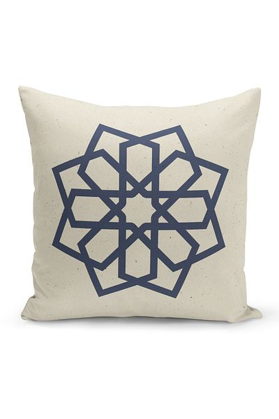 Bertille Home Ramadan Series Double Side Digital Printed Σετ 4 Μαξιλαροθήκης Ριχτάρι (Σετ Κάλυμμα Μαξιλαριού Ramadan)