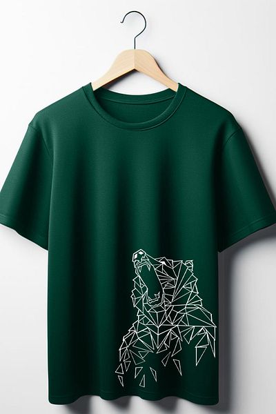 Vordevia Μπλουζάκι Unisex με στάμπα Bear Crew Neck Oversize