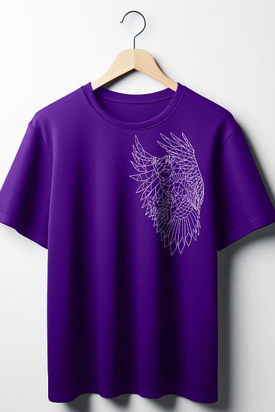 Vordevia Μπλουζάκι Unisex με στάμπα με κουκουβάγια