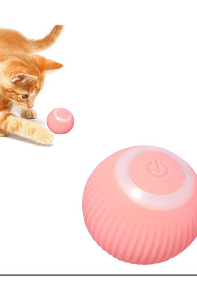 Glipet Şarjlı Otomatik Hareketlenen Kedi Oyun Topu Interaktif 360 Derece Döne...
