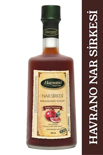 Havrano %100 Doğal Fermente Nar Sirkesi 500 Ml