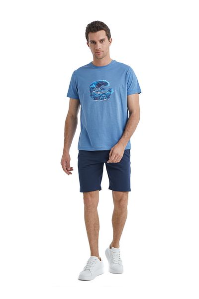 Blackspade Ανδρικό T-Shirt 40503 - Μπλε