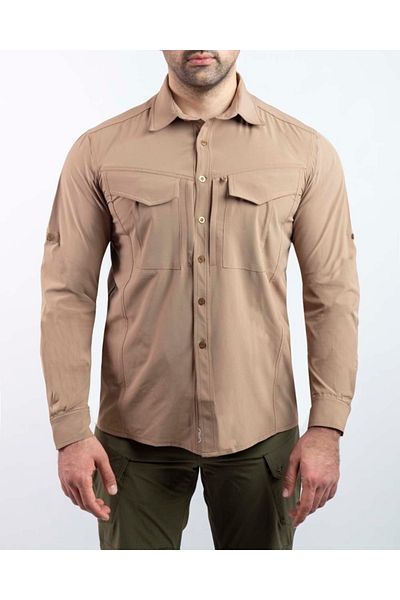 VAV WEAR Tacflex 01 Μακρυμάνικο Τακτικό Πουκάμισο Υψηλής Αντοχής Ύφασμα