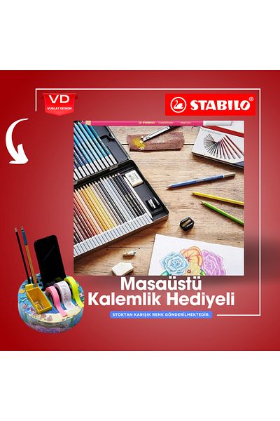 Stabilo CarbOthello Dry Paint Pastel Pen Set 60 Colors Artistic Set