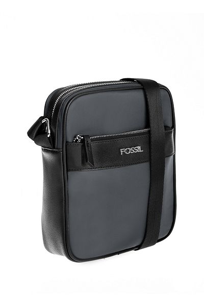 Fossil Anthracite 21x25x7 cm Men's Crossbody Bag 01FS2052