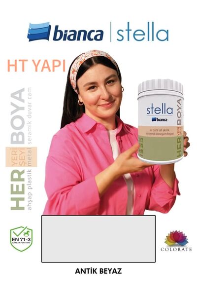Bianca Stella su bazlı saf akrilik yeni nesil dönüşüm boyası